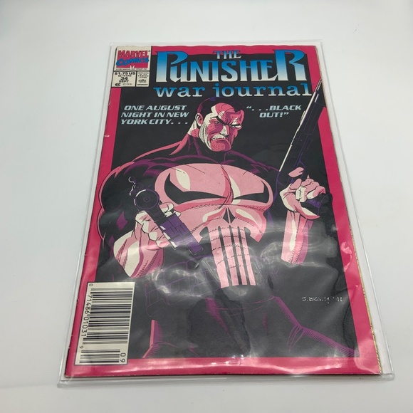 Vintage Marvel Comics 1990s The Punisher Comics 4,9,34 Comic Books-Set of 3 - Picture 8 of 12